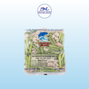 Prawn & Taro Stem Mix (Lotti) 400g – Frozen Vegetable